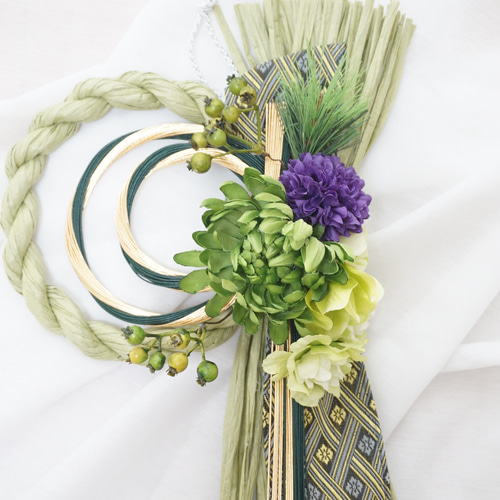 クリスマスとお正月飾りのお得なセット【限定一点】毎年好評のしめ縄と