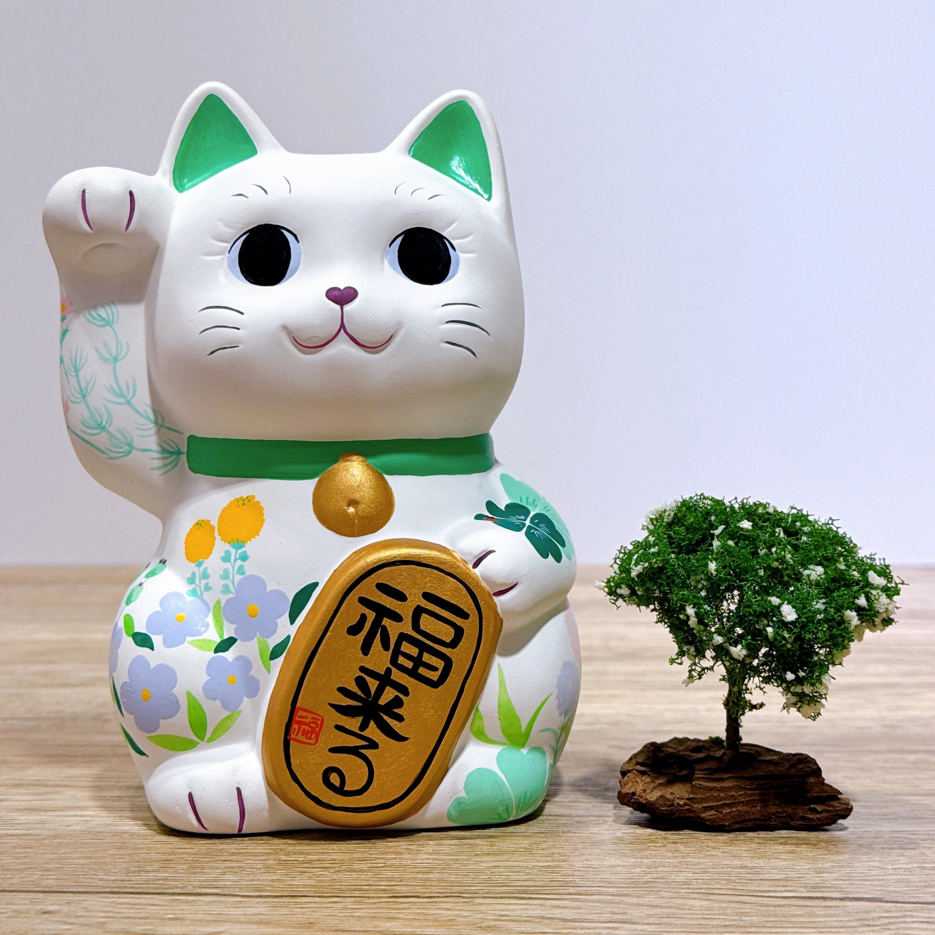 【谷中堂招き猫】 谷中堂招き猫野の花