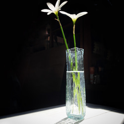 ブリキ色の角形掛花入☆ご注文前に在庫があるか「質問」でお問い合わせください 2枚目の画像