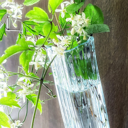 ブリキ色の角形掛花入☆ご注文前に在庫があるか「質問」でお問い合わせください 3枚目の画像