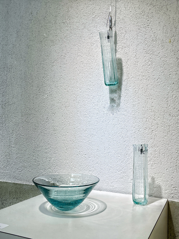 ブリキ色の角形掛花入☆ご注文前に在庫があるか「質問」でお問い合わせください 7枚目の画像