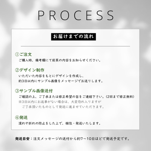 由来や想いを現す命名書【深海】A4/2L／海／夏／海の中／夏生まれ／青