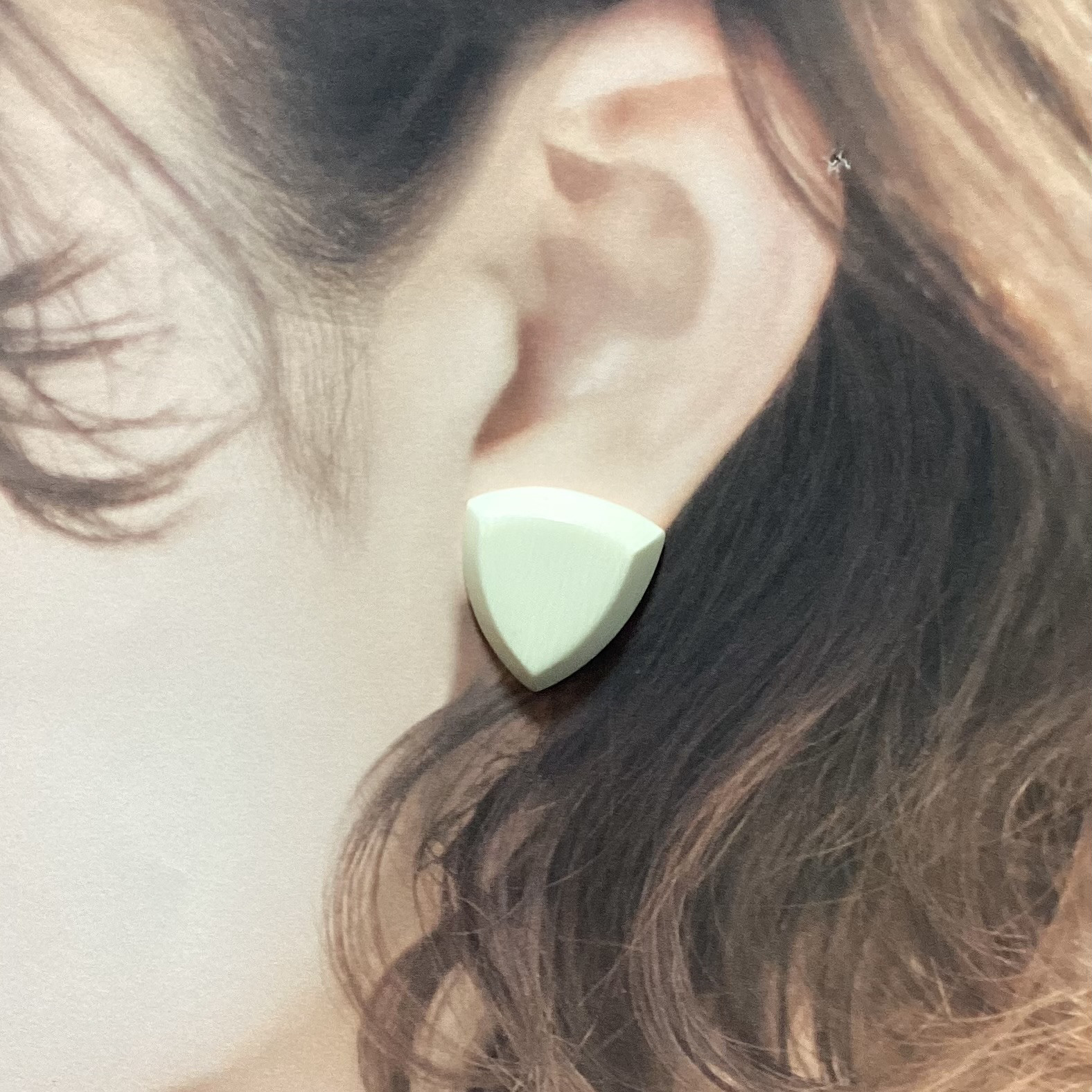 ☆本象牙ピアス（14kgf使用）※A-156