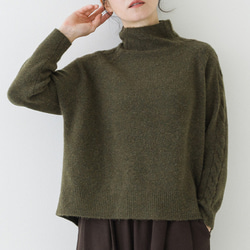 本革 ハンドメイド 8丁差し シザーケース (ネイビー×ナチュラル) SCA