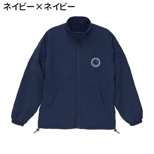 シマエナガ リバーシブル スタンド ジャケット 「かしげるシマエナガ