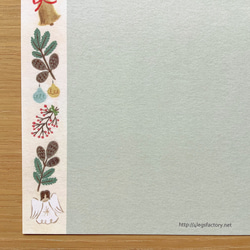 ポストカード　絵本の中のねこ（#new12 親子猫のクリスマス） 8枚目の画像