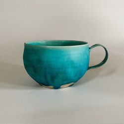 パート・ド・ヴェール おちょこ 藤色 ガラス作家 佐伯泰典作 おちょこ