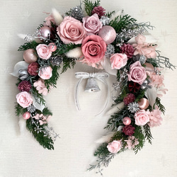 花かごリース✿ミスティローズガーデン 花かごリース✿ミスティローズガーデン 花かごリース✿ミスティローズ