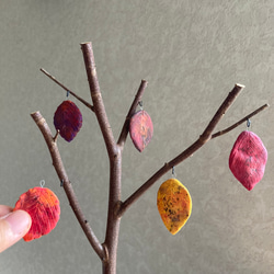 9870.bud 秋の1日 / 雪の降る日〔大〕 2枚目の画像