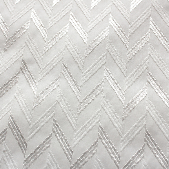 ◆半襟・半衿【yagasuri】white 3枚目の画像