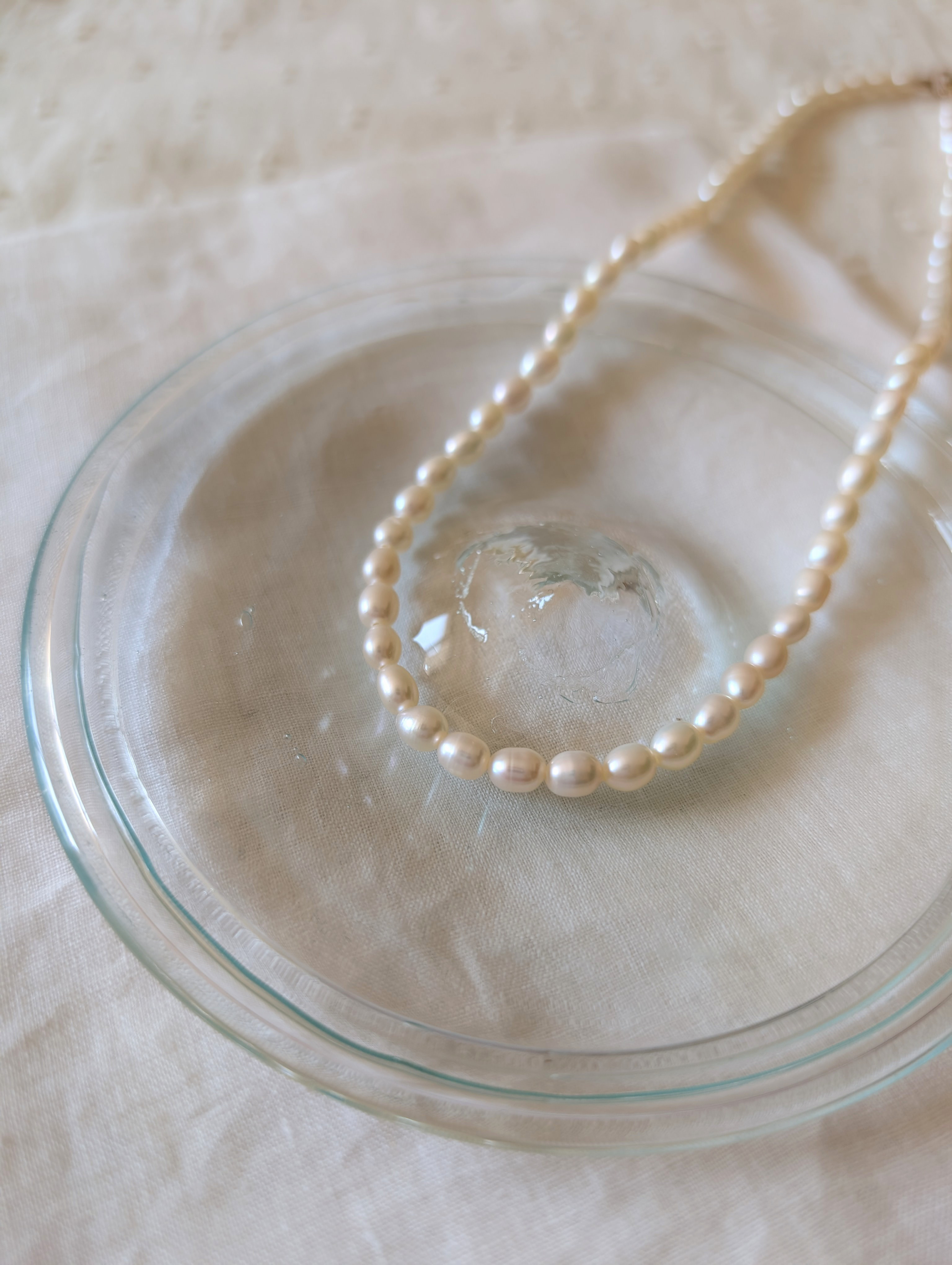 淡水パールのネックレス