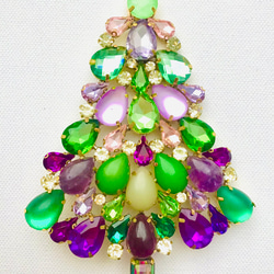 チェコガラス ビンテージ クリスマスツリー ヴィンテージ チェコ