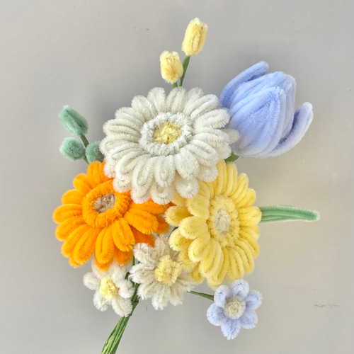 ガーベラのブーケ モールフラワー｜お祝いや記念日のプレゼント