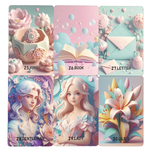 パステルランド ルノルマンカード ❤︎ オリジナル ❤︎ キュート