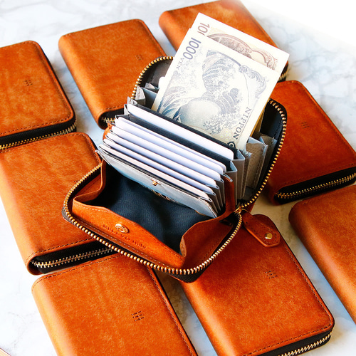 SATTO Pro コニャック SATTO Pro】最上位モデル お札は折らず・膨れない新構造を実現した