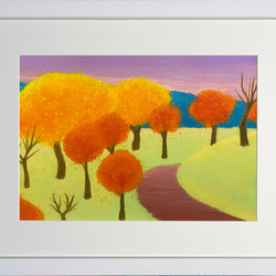 紅葉・もみじ 絵画 のおすすめ人気通販｜Creema(クリーマ