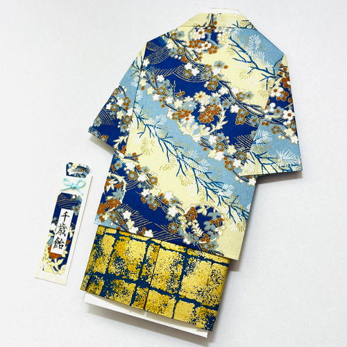 着物のお祝い袋930 ご祝儀袋 羽織袴 七五三 ご祝儀袋・袱紗（ふくさ