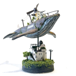 幻のクジラ船 立体・オブジェ jucon 通販 19365421｜Creema(クリーマ)