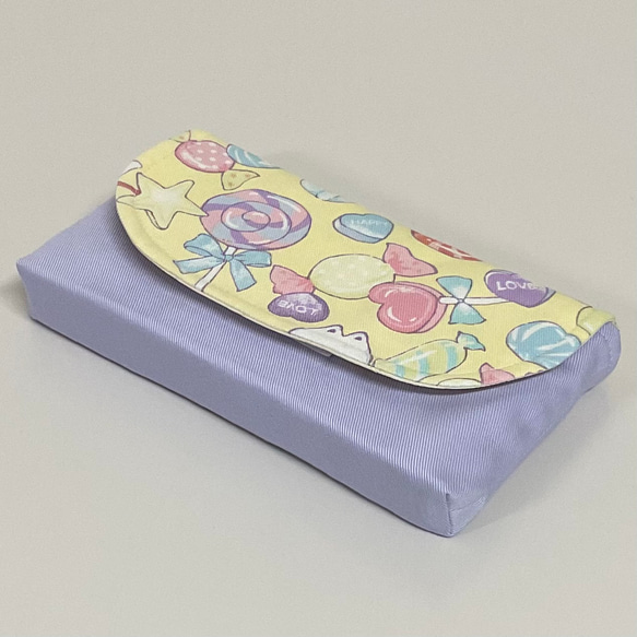 小さめなカトラリーケース入れ、箸袋、箸入れ、マジックテープタイプ　　　#2219-3 2枚目の画像