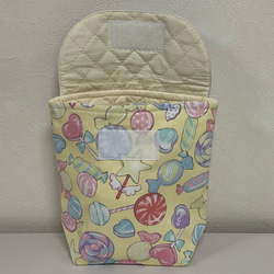 可愛いコップ入れ、コップ袋マジックテープタイプ   #2219-5 4枚目の画像