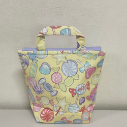 可愛いコップ入れ、コップ袋マジックテープタイプ   #2219-5 2枚目の画像