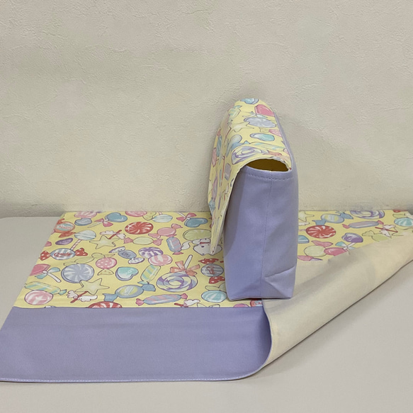 ランチョンマットとお弁当入れ2点セット　　#2219-6 2枚目の画像