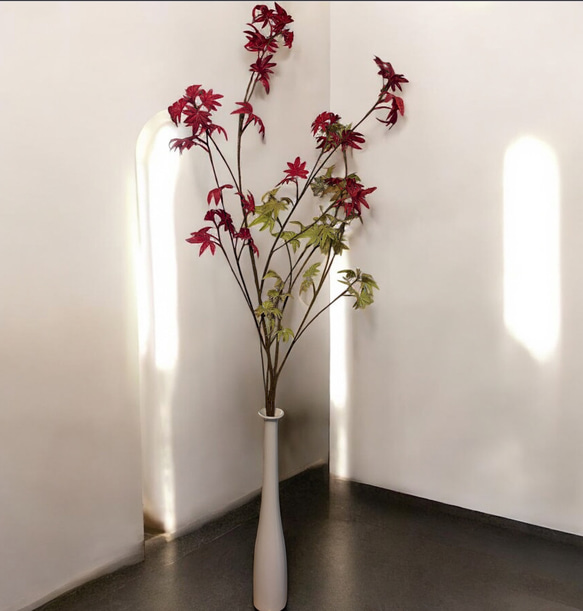 光触媒　人工観葉植物　ウォールグリーン　フェイクグリーン　フレキシブルもみじ 2枚目の画像