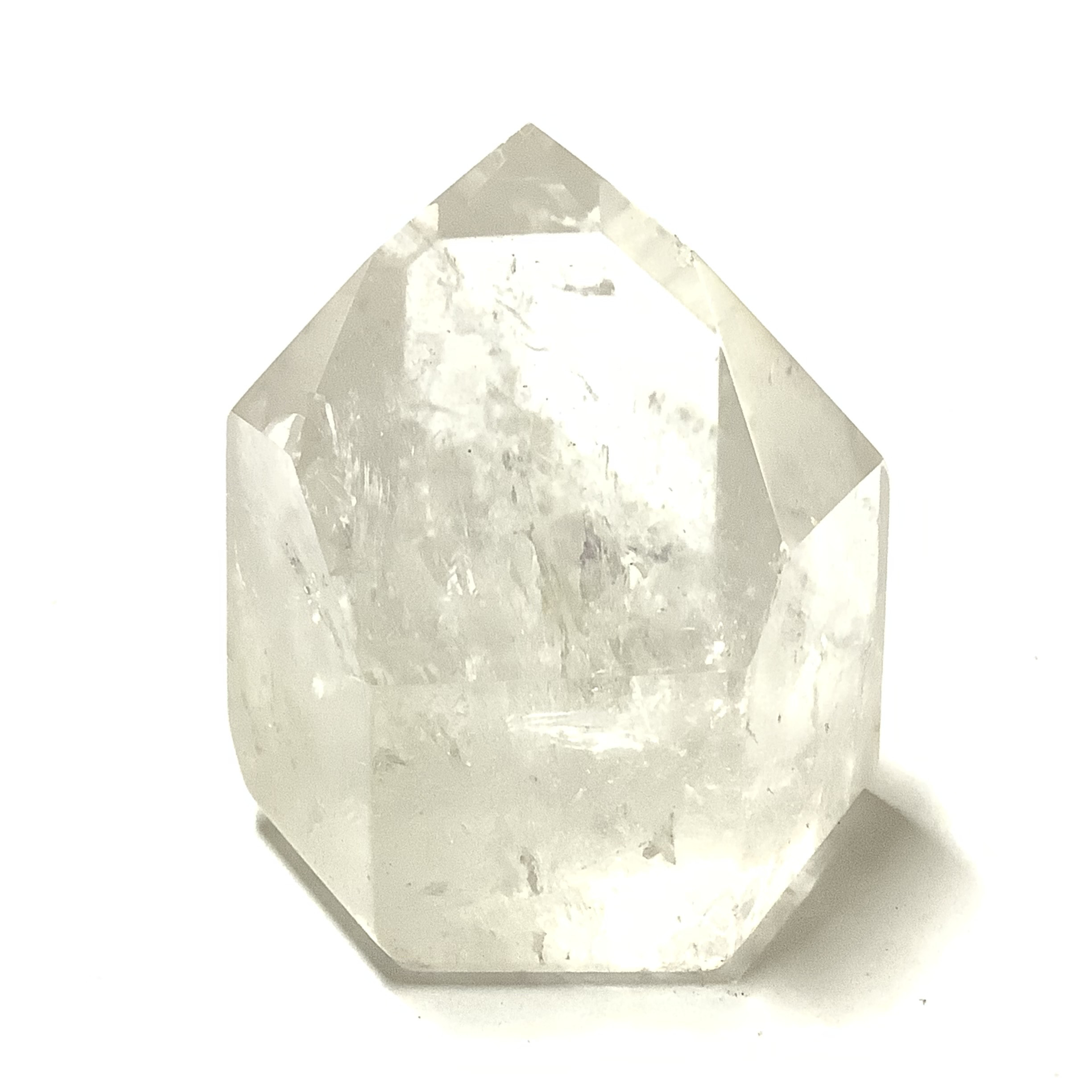 激レア！一点物☆送料無料 ヒーリングストーン 天然石 レシーバークリスタル 水晶 六角柱 原石