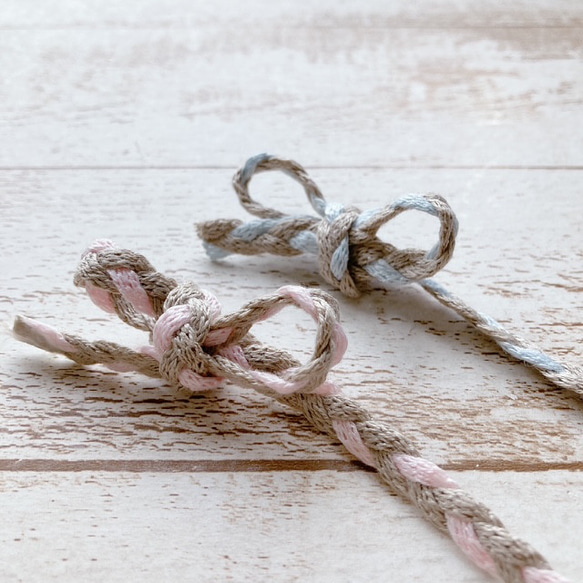 三つ編みコード紐 BEL-1459　カラー選択　1mより　 2枚目の画像