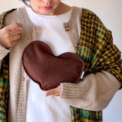 【あたためる、癒す】ご自愛小豆のおなか温めカイロ☆肩、腰、仙骨 1枚目の画像