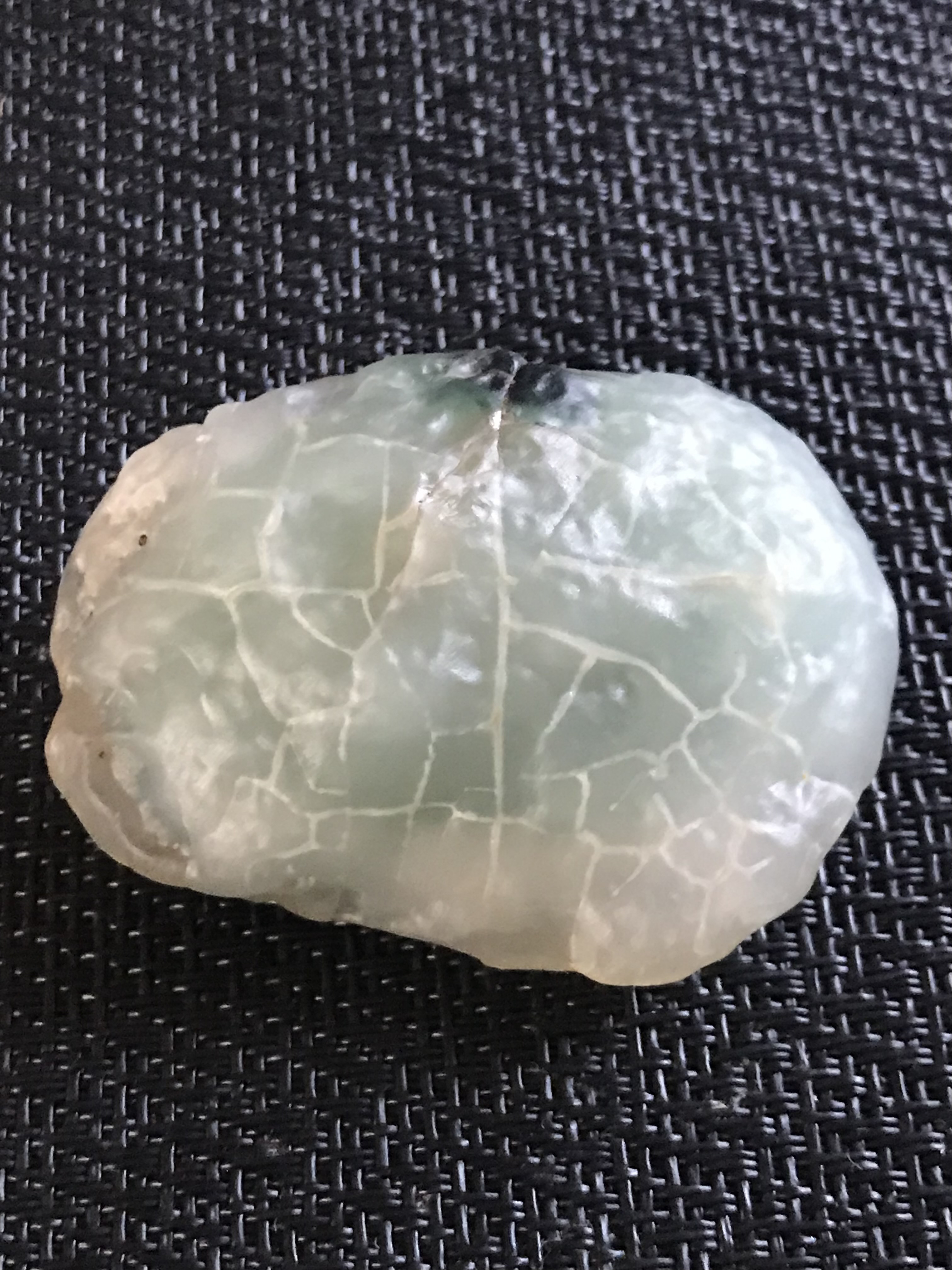 ゴビ石−1416 ゴビ瑪瑙　原石　緑