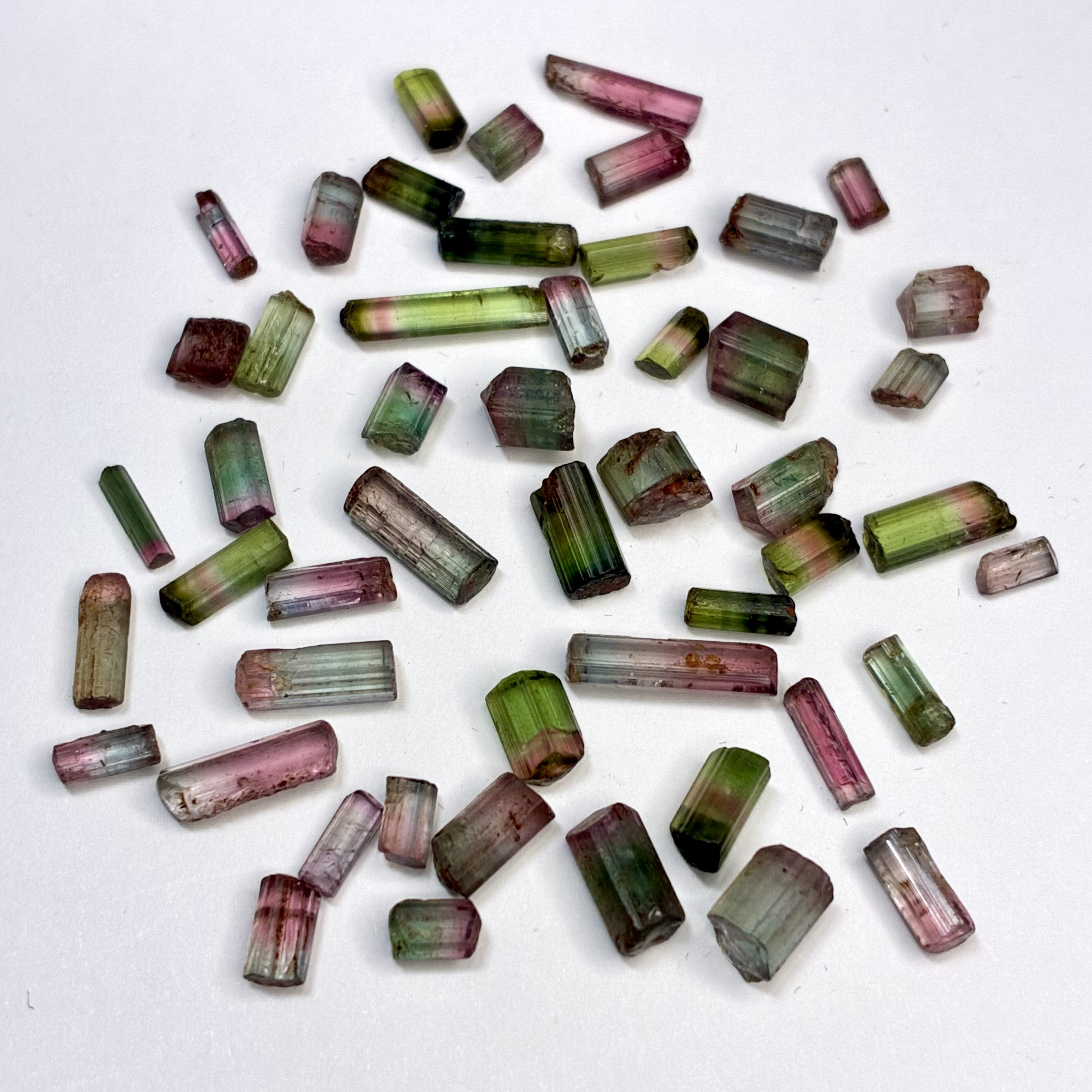 ウォーターメロントルマリン 【現物のみセット販売】 原石 鉱物 天然石 (No.1751)