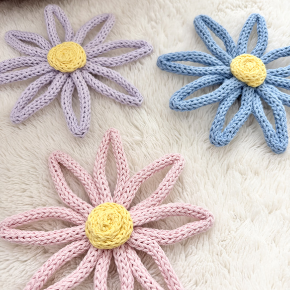 単品　花　フラワー　ウールレター 14枚目の画像