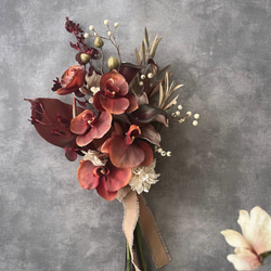 りごページ　白木蓮ブーケ ※受注制作※ 白木蓮のブーケ □和装ブーケ□ マグノリア アーティフィシャル