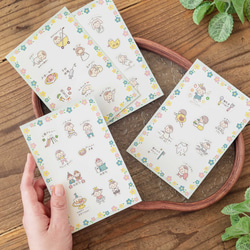 育児記録シール　母子手帳シール　赤ちゃんシール　１歳まで　ベビーシール　フレークシール 1枚目の画像