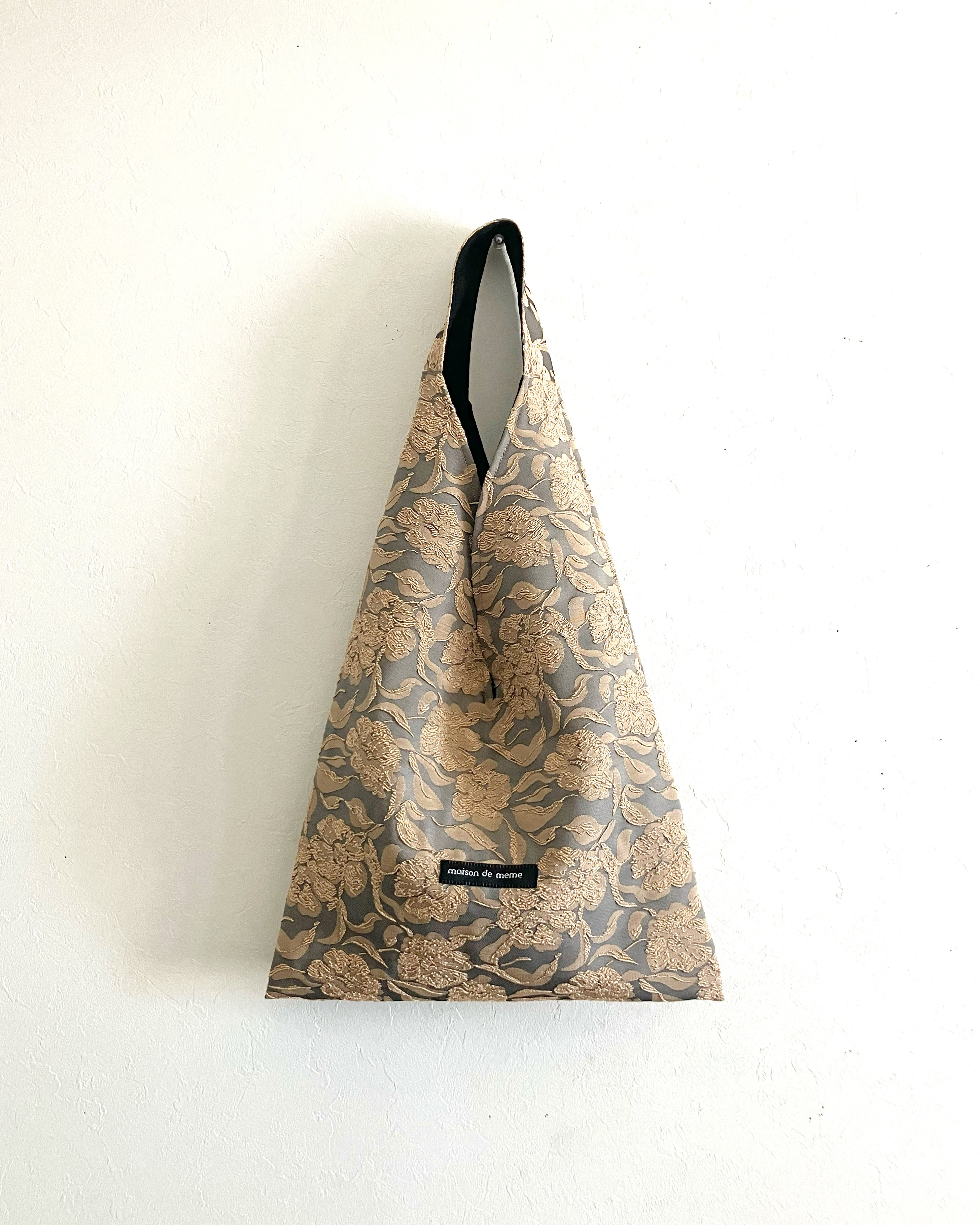 【秋冬】トートバッグ／ベージュブラウン／軽量【Bunny Coffee】