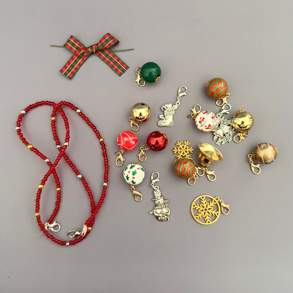 ビーズフラワー　クリスマスツリー（グリーン） 6枚目の画像