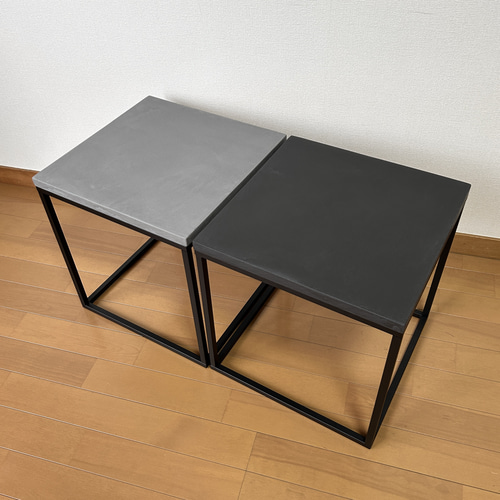 W35×D35×H37cm】モールテックス ディスプレイ台｜コンクリート ロー