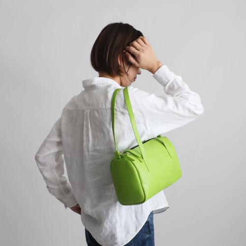 新作 上質シュリンク PUレザー トート ハンド バッグ 鞄 肩掛け