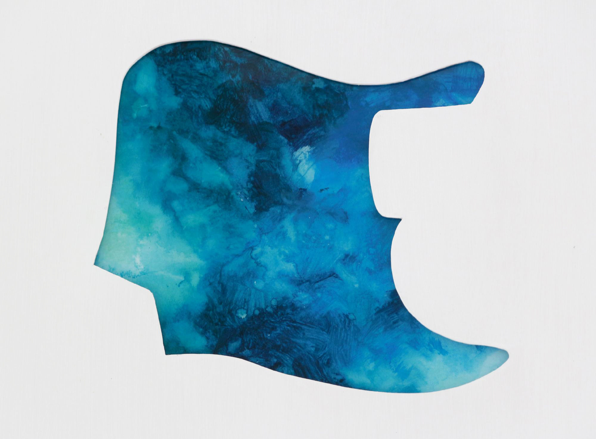 jazz bass/telecaster guitar 用ピックガード未加工板 JBL16