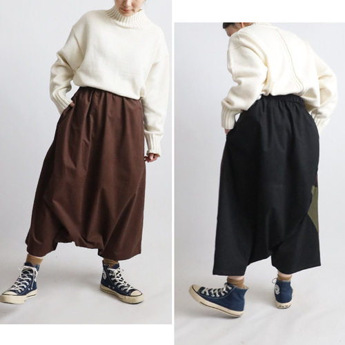 送料無料）2025 秋の新作 85cm 愉快なパッチワーク サルエル