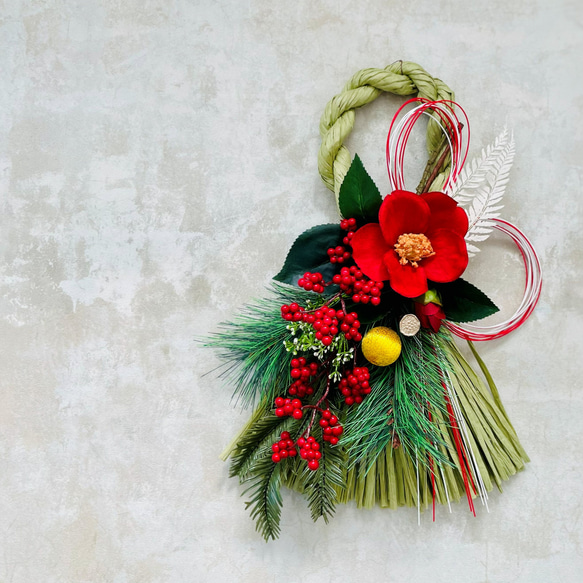 結びの福】 しめ縄飾り お正月飾り 2026 しめ縄・しめ飾り