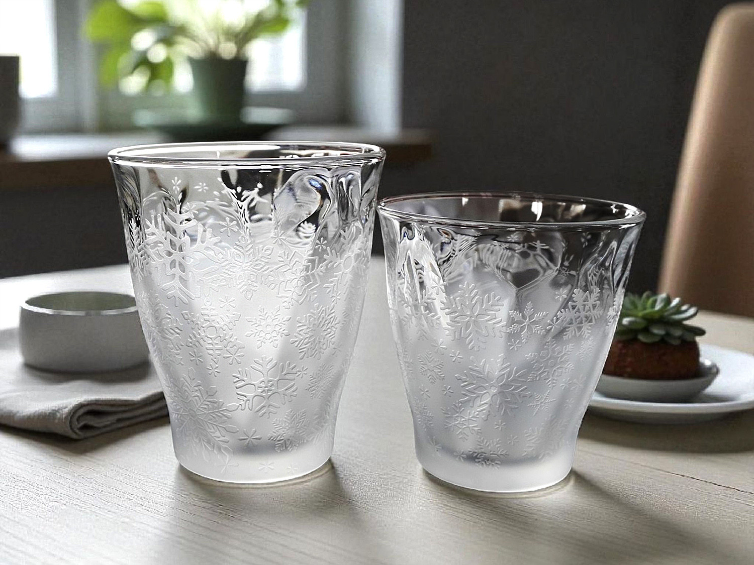 白雪華タンブラー（2個組）