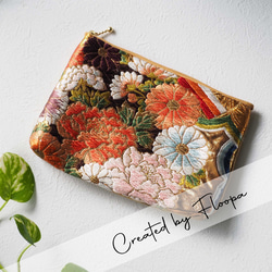 西陣織】帯リメイクバッグ（伝統工芸/着物リメイク/着物バッグ/一点物