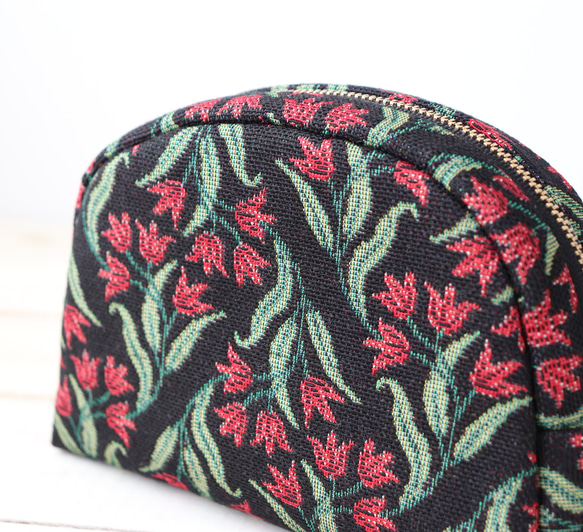 [ Creema限定クリスマス2025 ] ラウンドポーチA TRADITIE 8枚目の画像