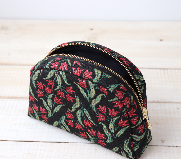 [ Creema限定クリスマス2025 ] ラウンドポーチA TRADITIE 7枚目の画像