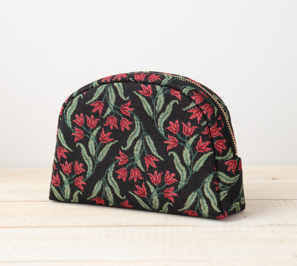 [ Creema限定クリスマス2025 ] ラウンドポーチA TRADITIE 3枚目の画像