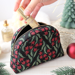 [ Creema限定クリスマス2025 ] ラウンドポーチA TRADITIE 1枚目の画像