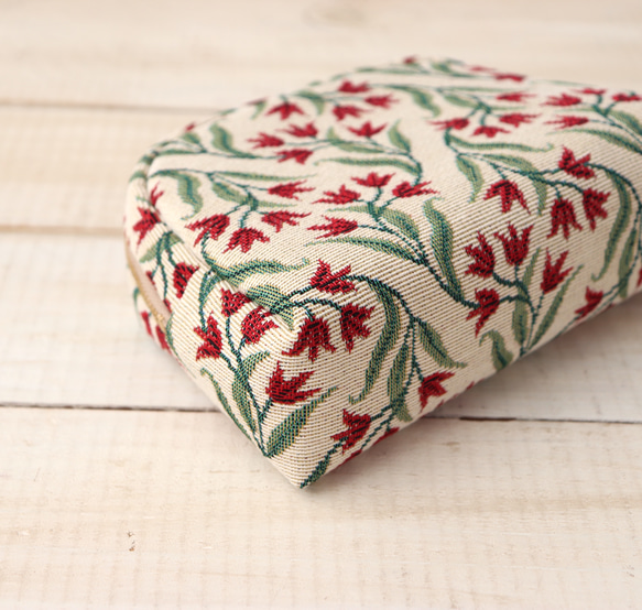 [ Creema限定クリスマス2025 ] ラウンドポーチA TRADITIE Bl 5枚目の画像