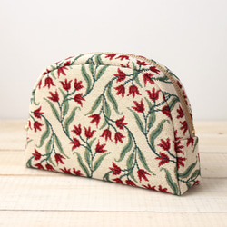 [ Creema限定クリスマス2025 ] ラウンドポーチA TRADITIE Bl 3枚目の画像